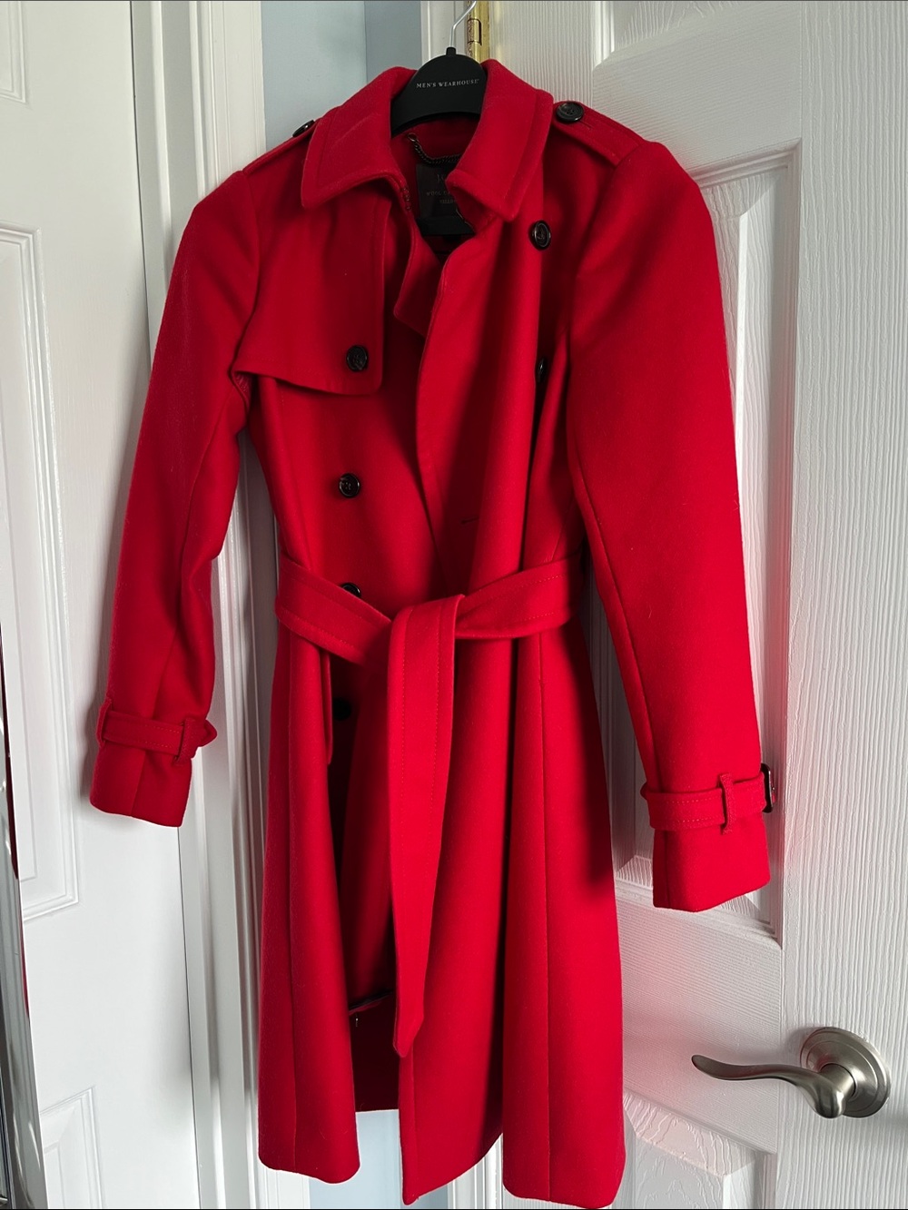 J.Crew wool trench